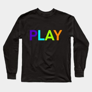 PLAY Long Sleeve T-Shirt